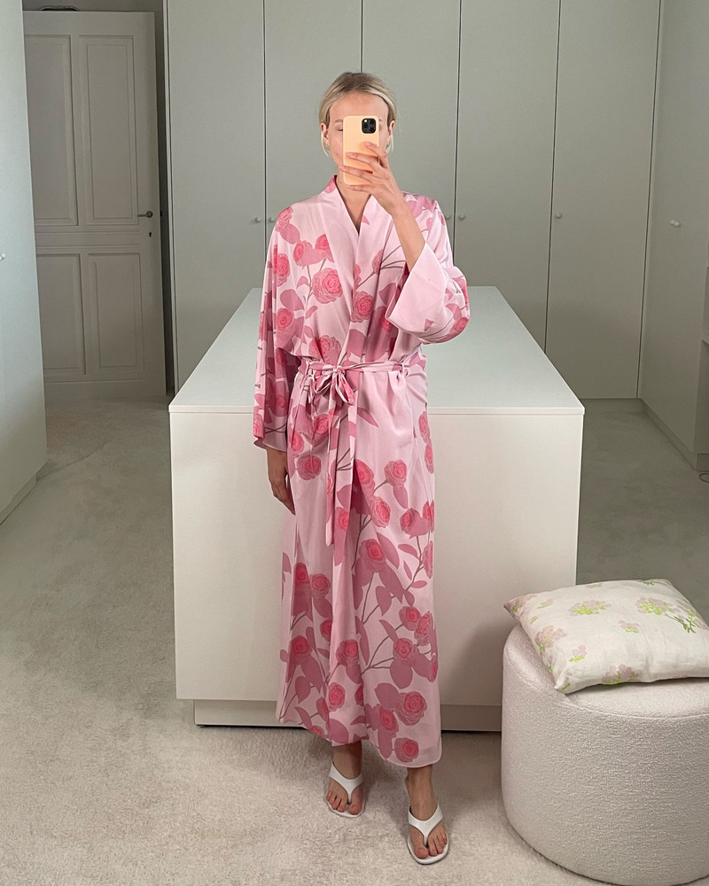 BERNADETTE Peignoir Silk Crepe de Chine outlook