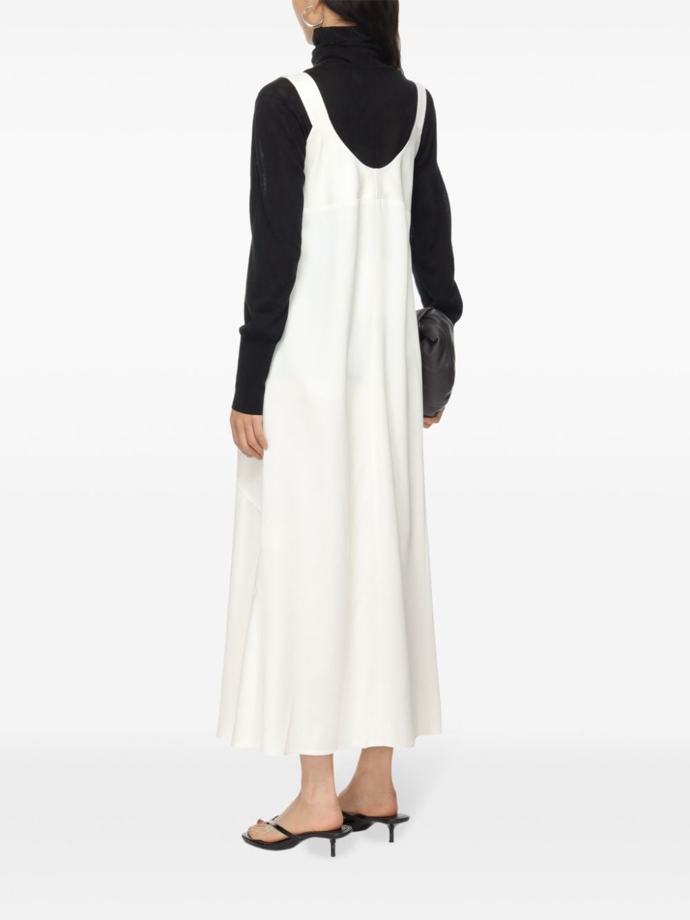 v-neck dress - 5