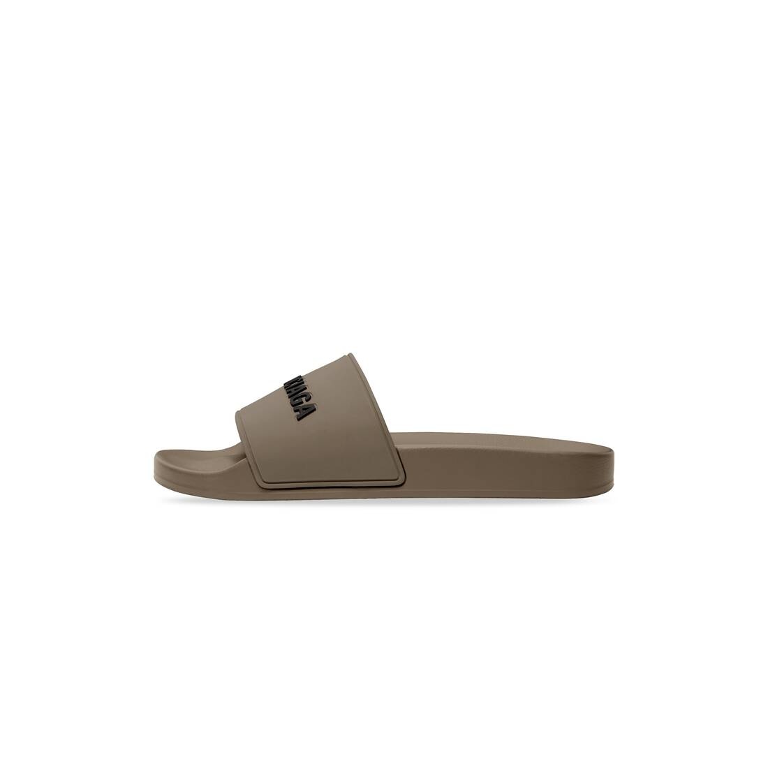Men's Pool Slide Sandal in Brown - 4