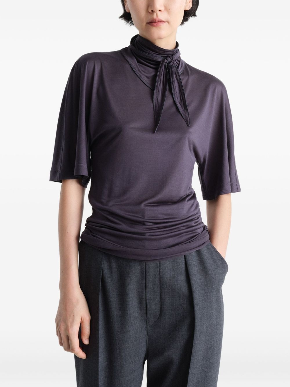 Foulard blouse - 3