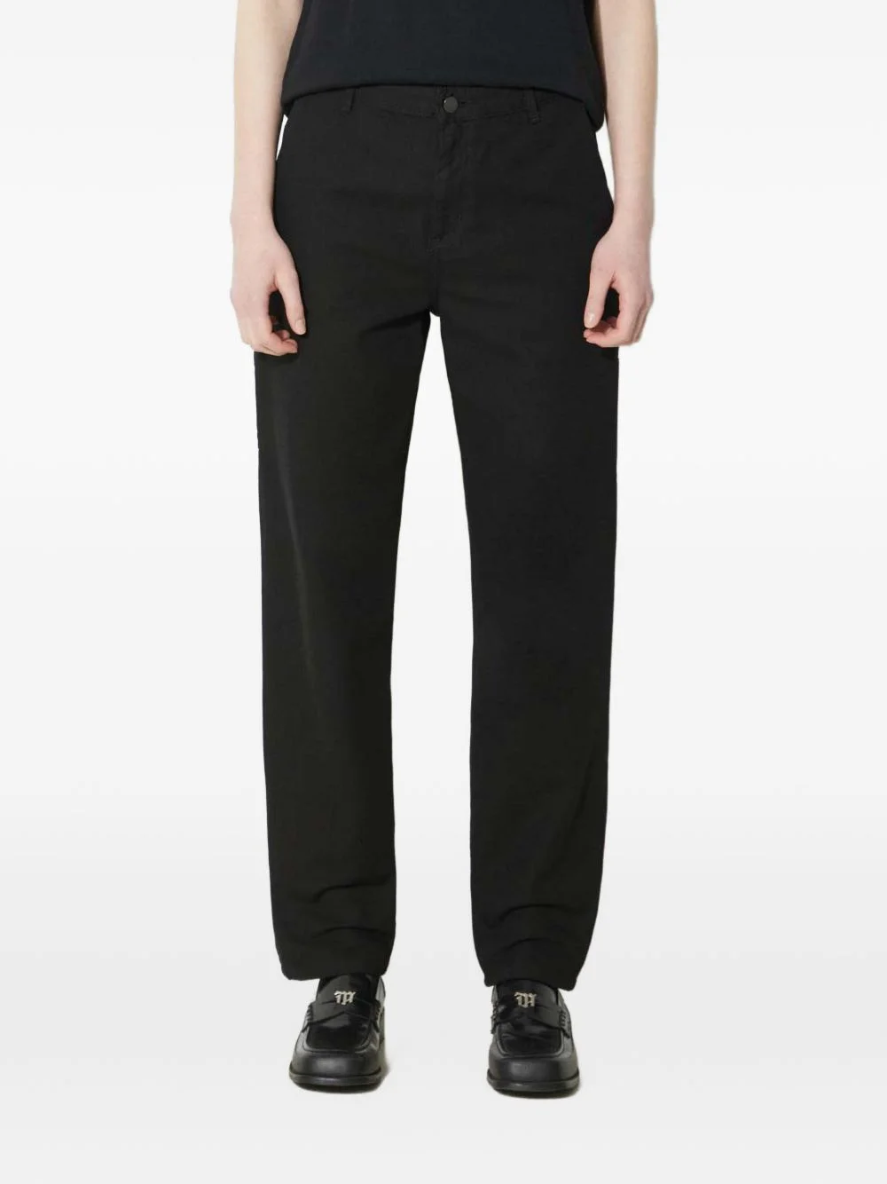 logo-patch trousers - 1