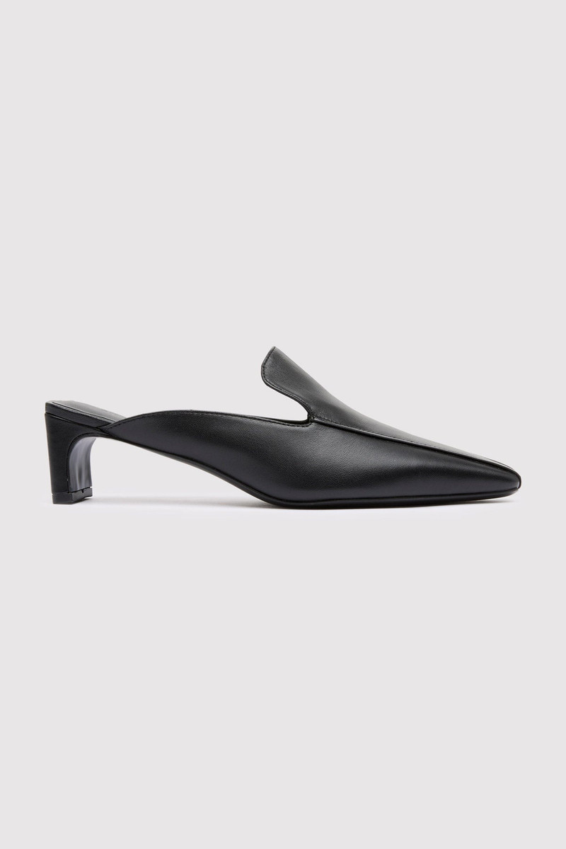 Heeled Loafer - Black 6