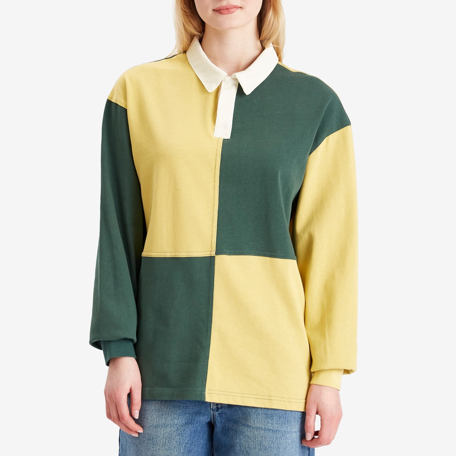 House Of Sunny Panelled Power Logo Rugby Shirt - 2
