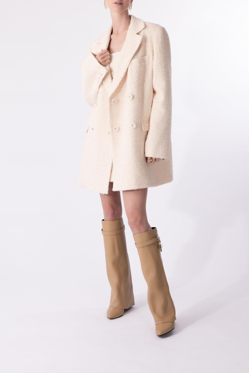 Givenchy Shark Lock Boots - Beige outlook