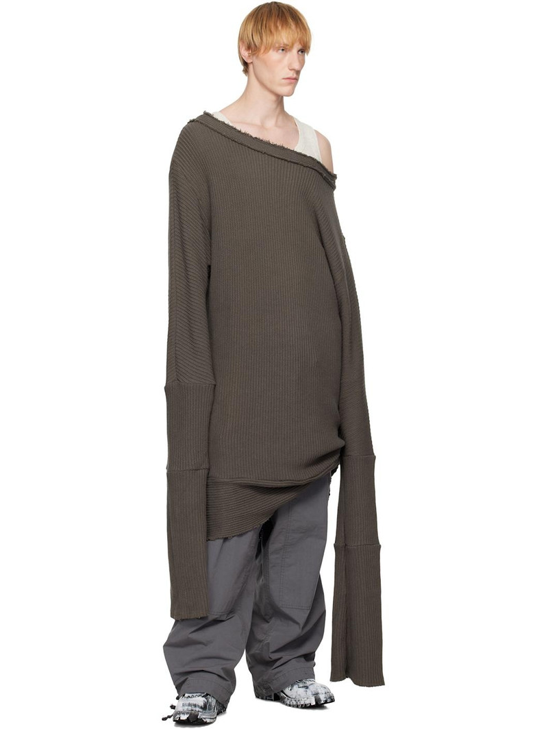 424 Taupe Nomad Sweater outlook