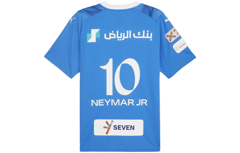 PUMA PUMA Al Hilal Home Neymar Jr Replica Jersey 'Blue' 780045-01 outlook