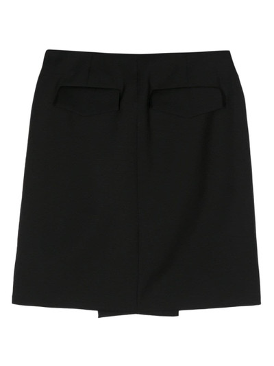 Sportmax wrapped mini skirt outlook