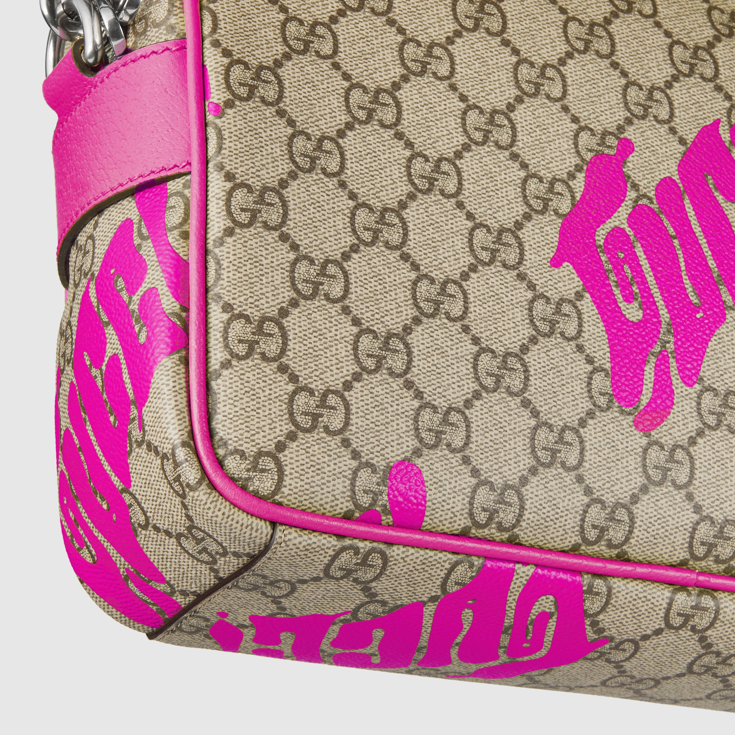 Medium crossbody bag with print - 9