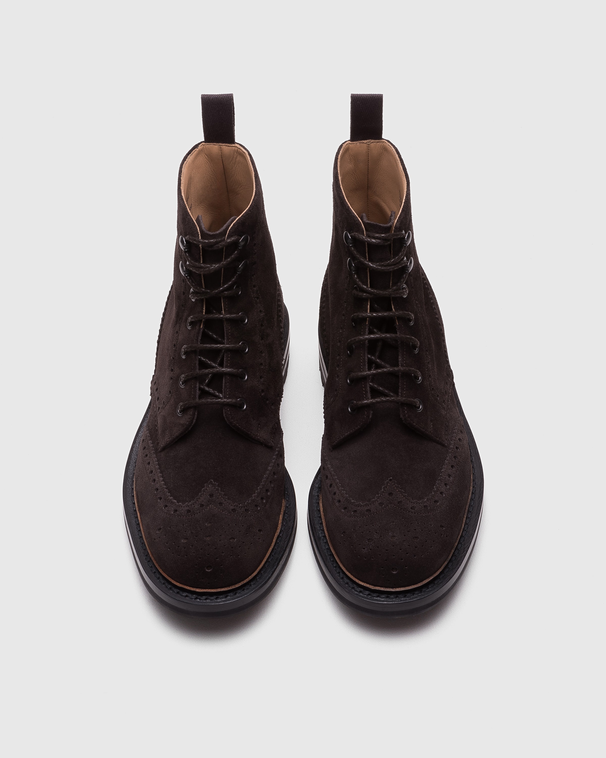 Suede Lace-Up Boot - 5