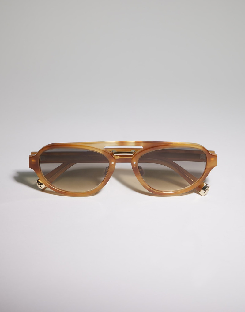 Intarsia Rays acetate sunglasses 1