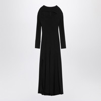 Victoria Beckham Victoria Beckham Black Viscose Dress With