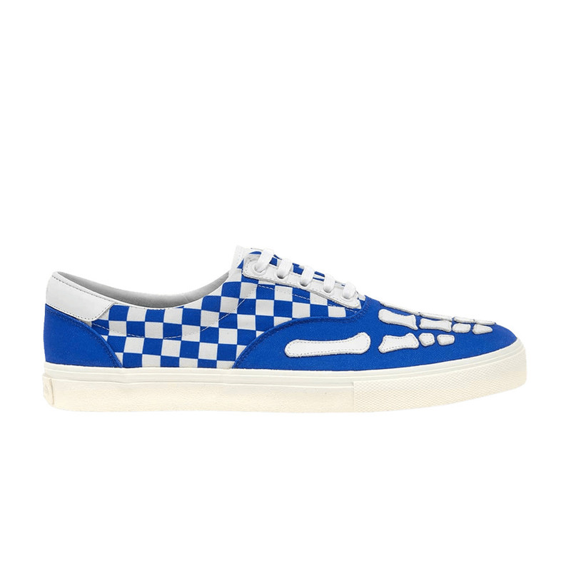 Amiri Lace-Up 'Skeleton Toe - Blue Checkered' - 1