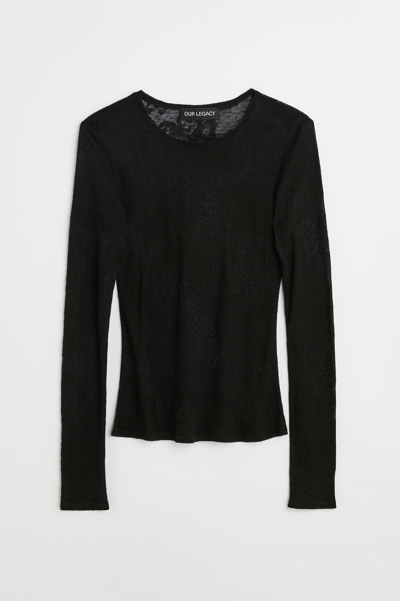 Super Slim Longsleeve Black Romantic Thermal Paisley - 7