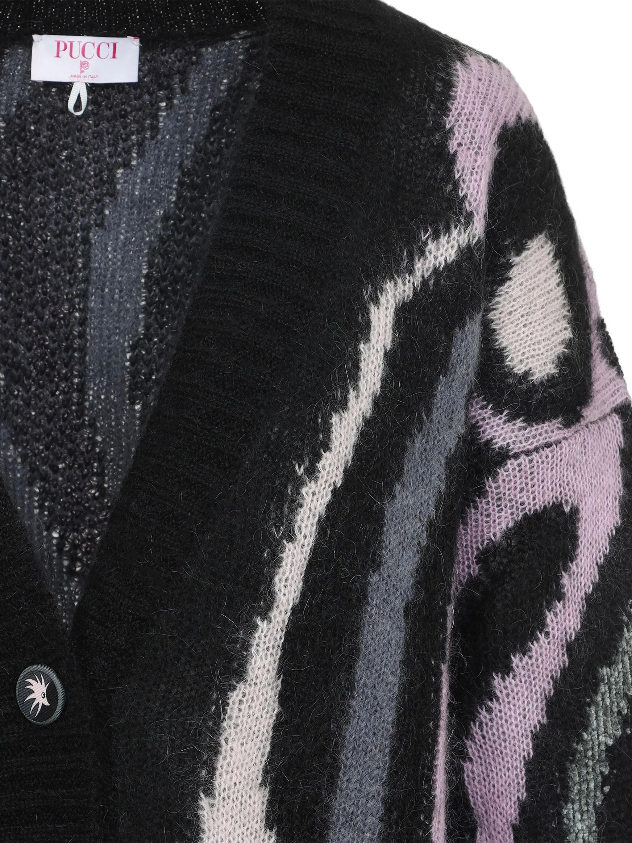 Pucci Abstract-patter Cardigan - 3