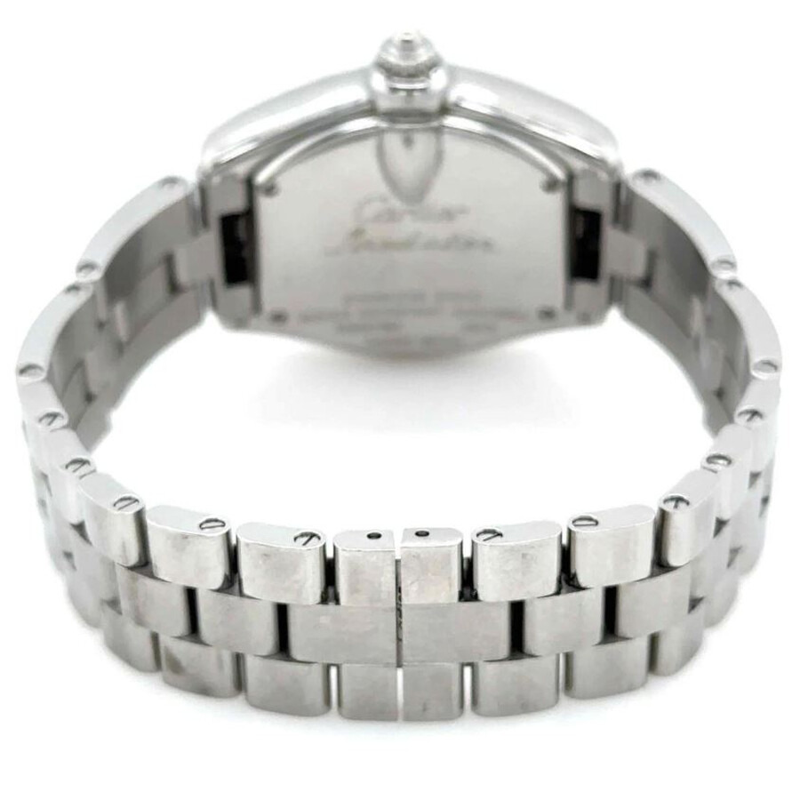 Pre-owned Cartier Roadster Blue and White Dial Ladies Watch W62053V3 - 4