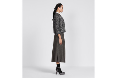 Dior Pleated Mid-Length Skirt outlook