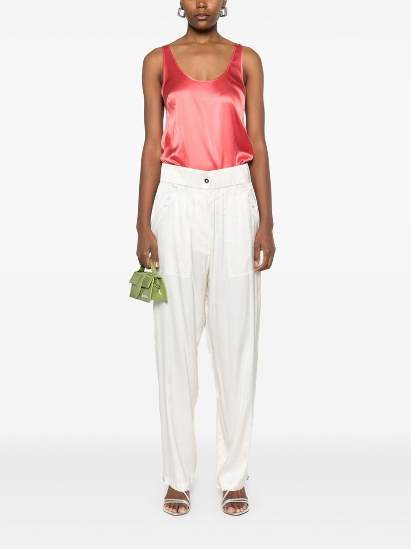 PINKO satin trousers outlook