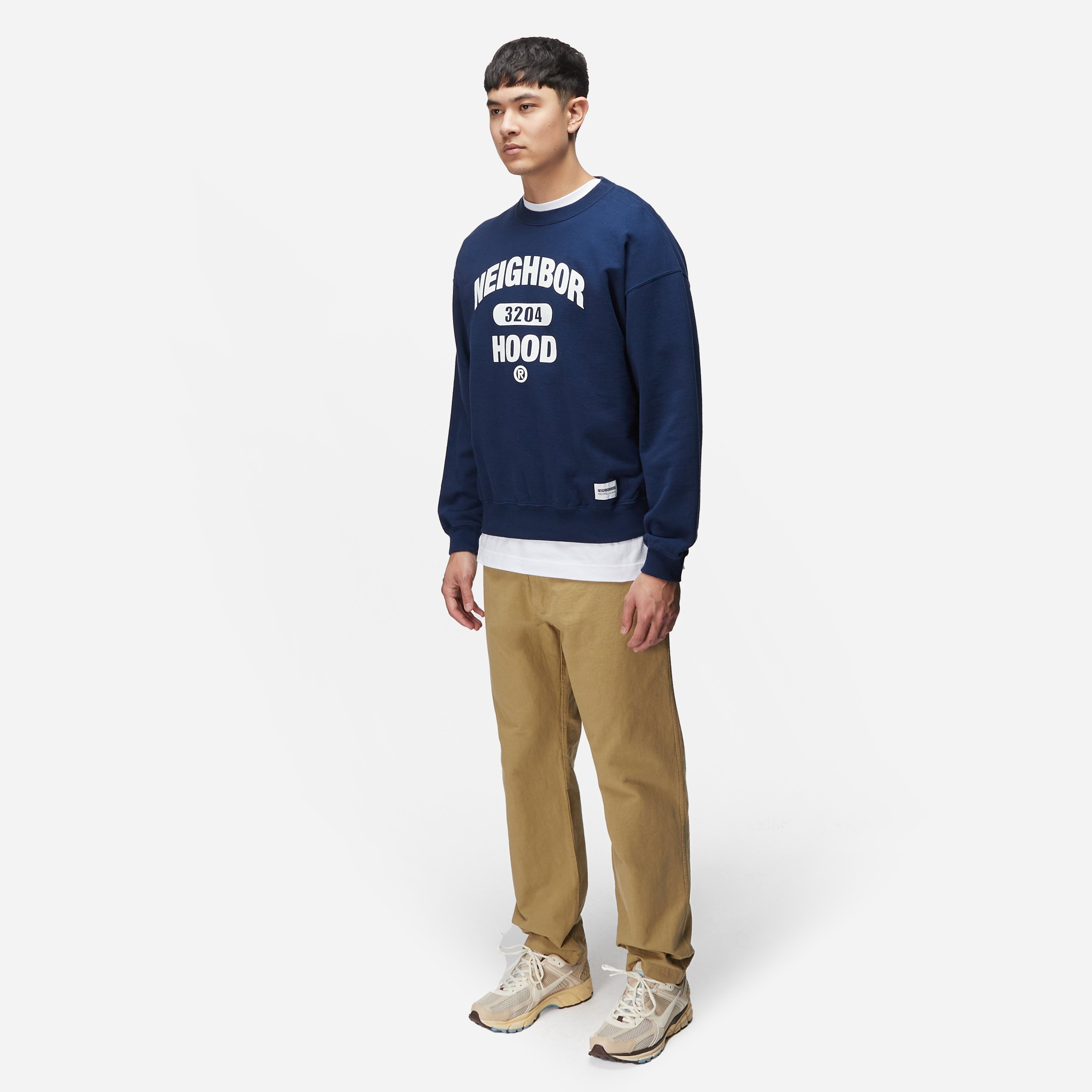 トップス NEIGHBORHOOD 23ss COLLEGE SWEATSHIRT LS NEIGHBORHOOD Neighborhood College Sweatshirt | thehipstore