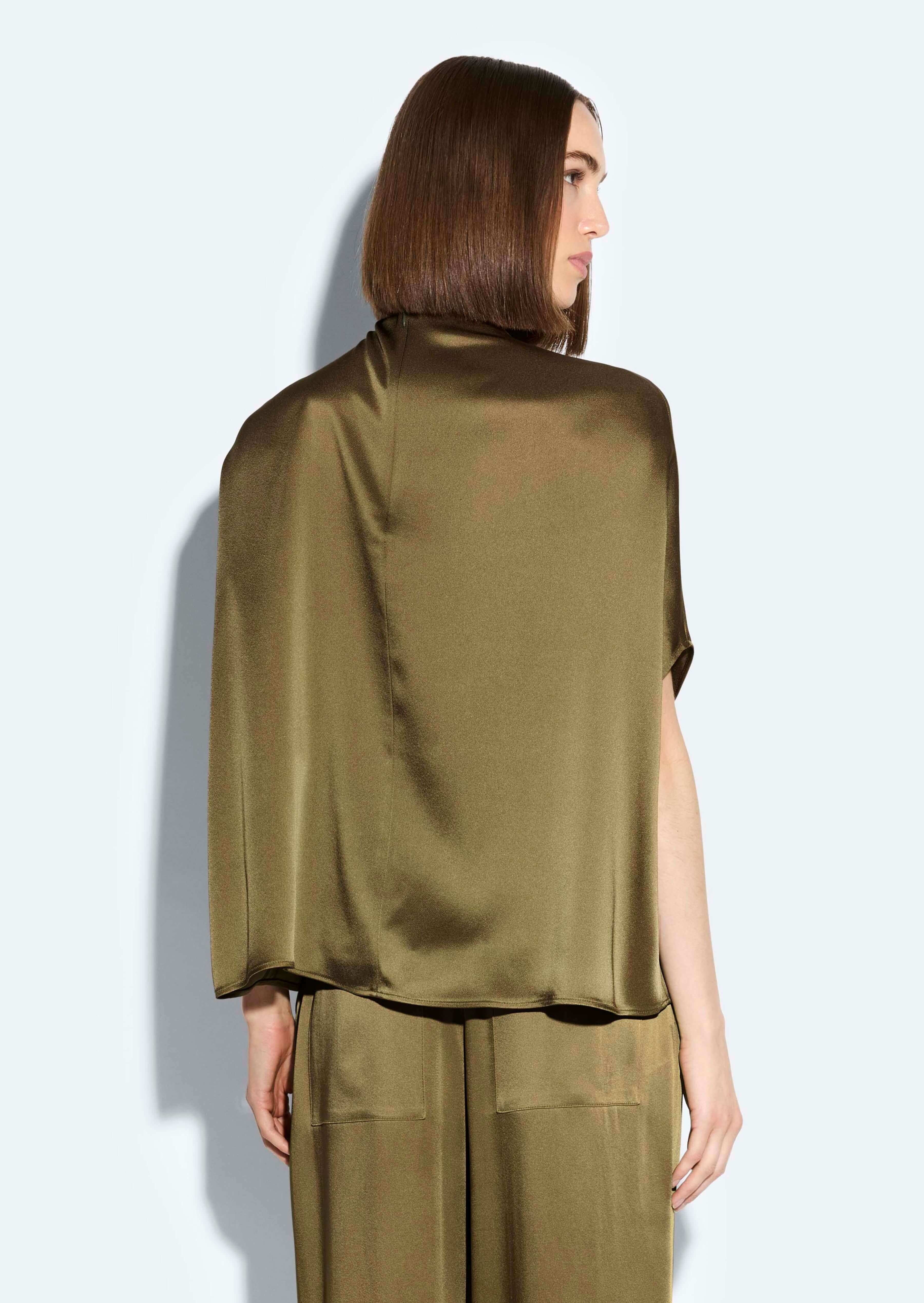 Satin Cape Tee - 3