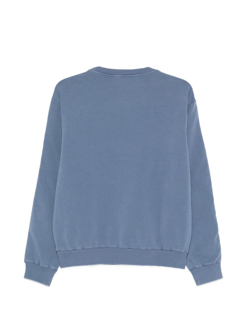 Moschino logo-lettering sweatshirt outlook