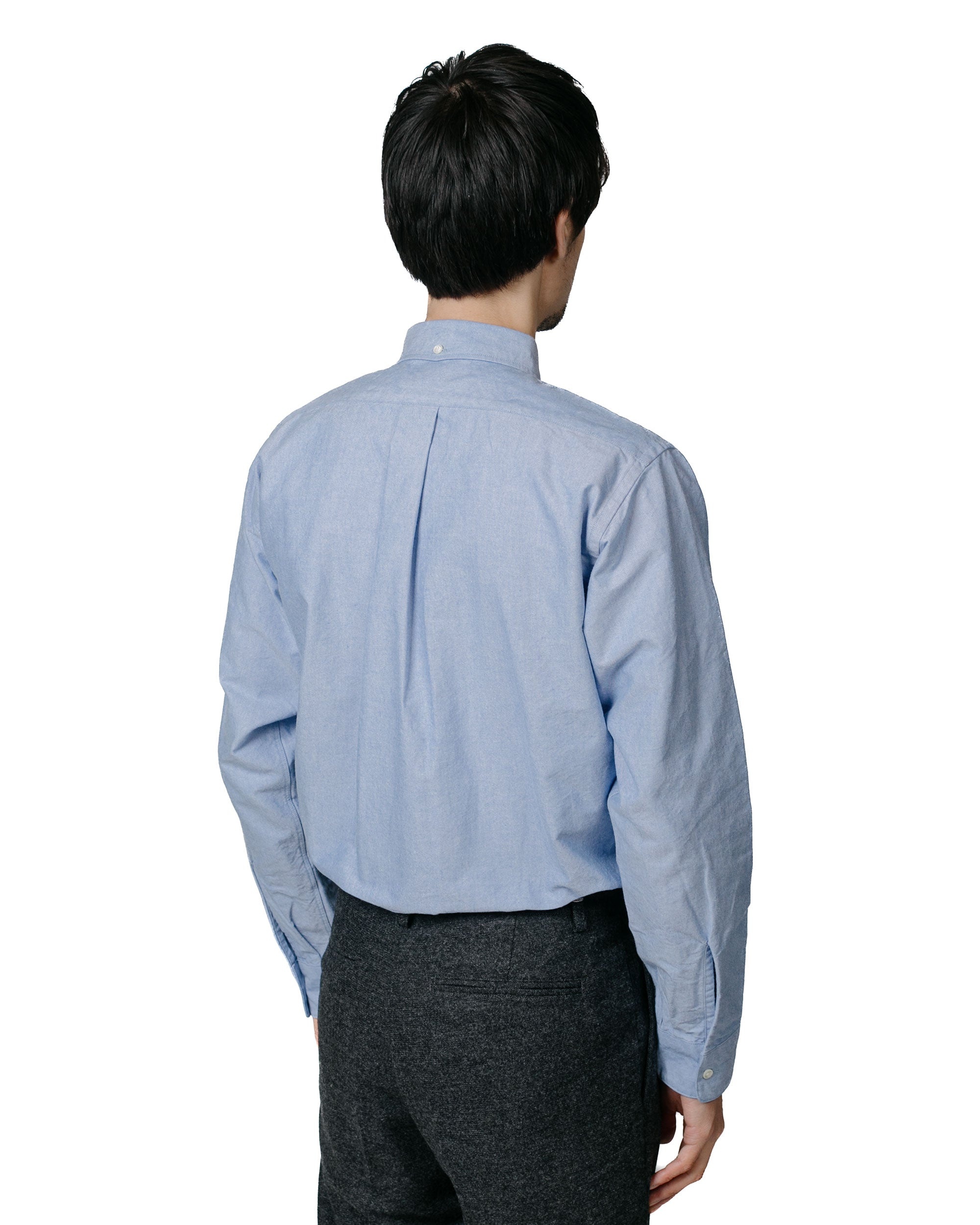 B.D. Classic Fit American Oxford Blue - 3