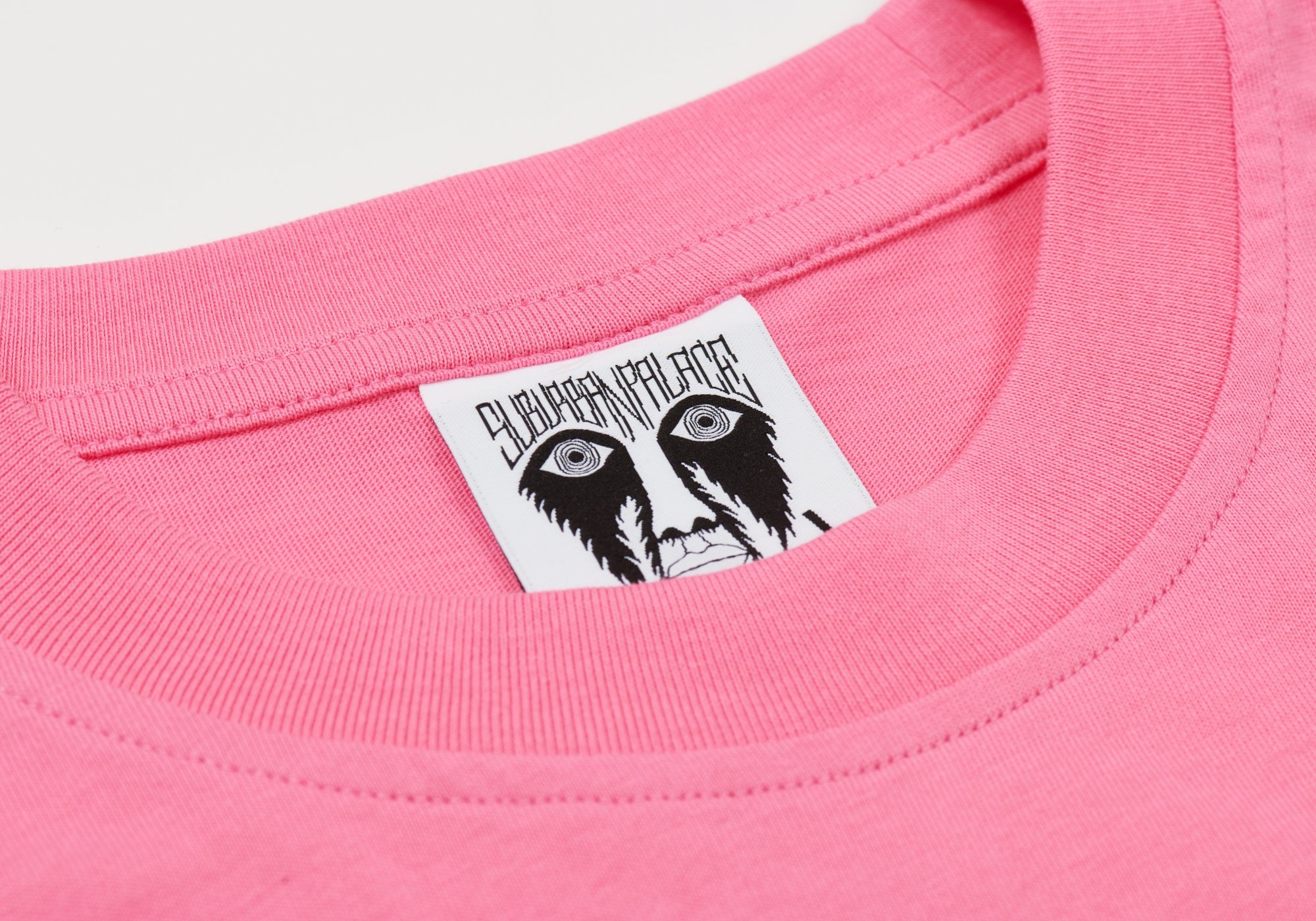 PALACE SUBURBAN BLISS ELF HEAD T-SHIRT PINK - 2