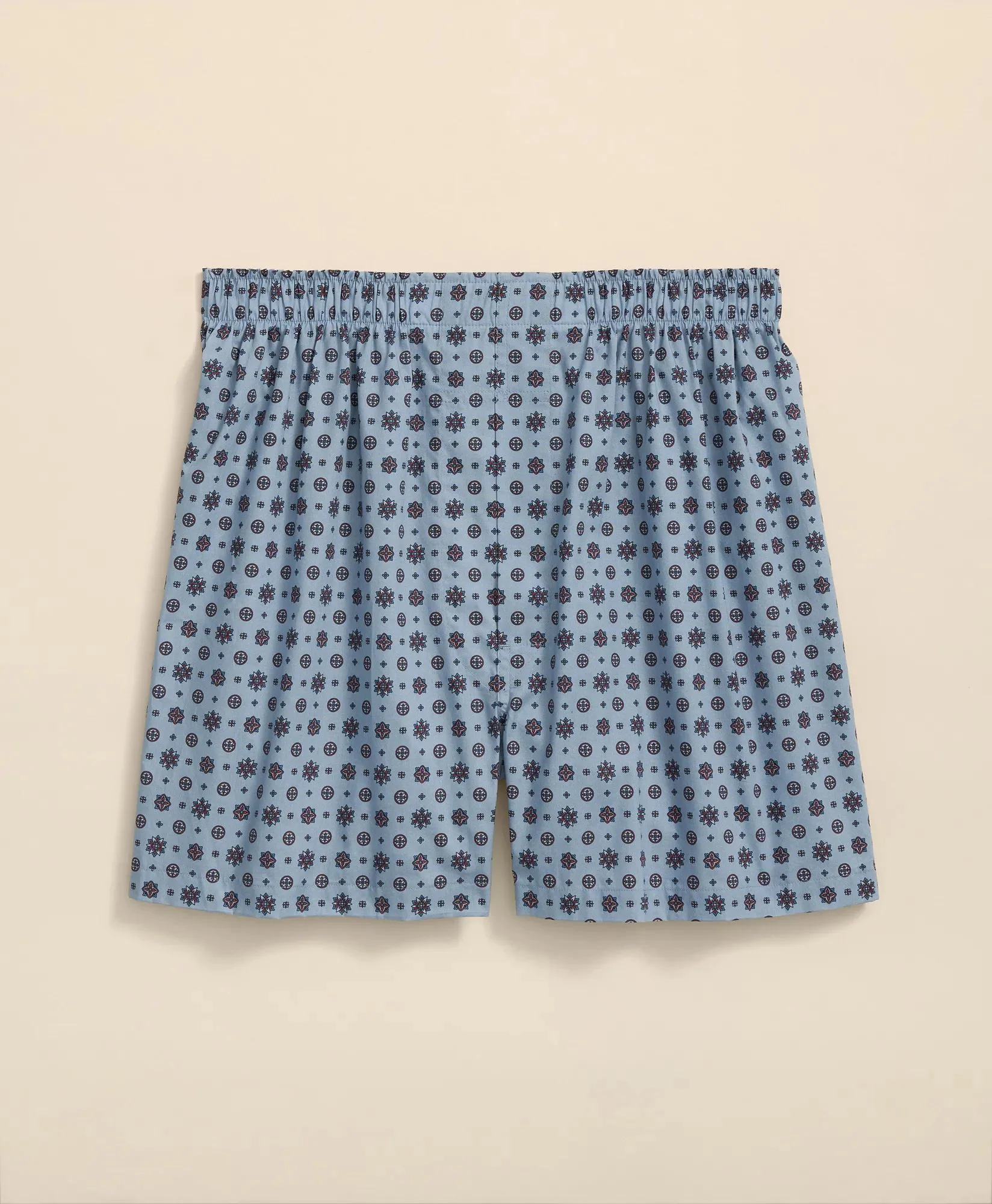 Cotton Broadcloth Foulard Boxers - 1