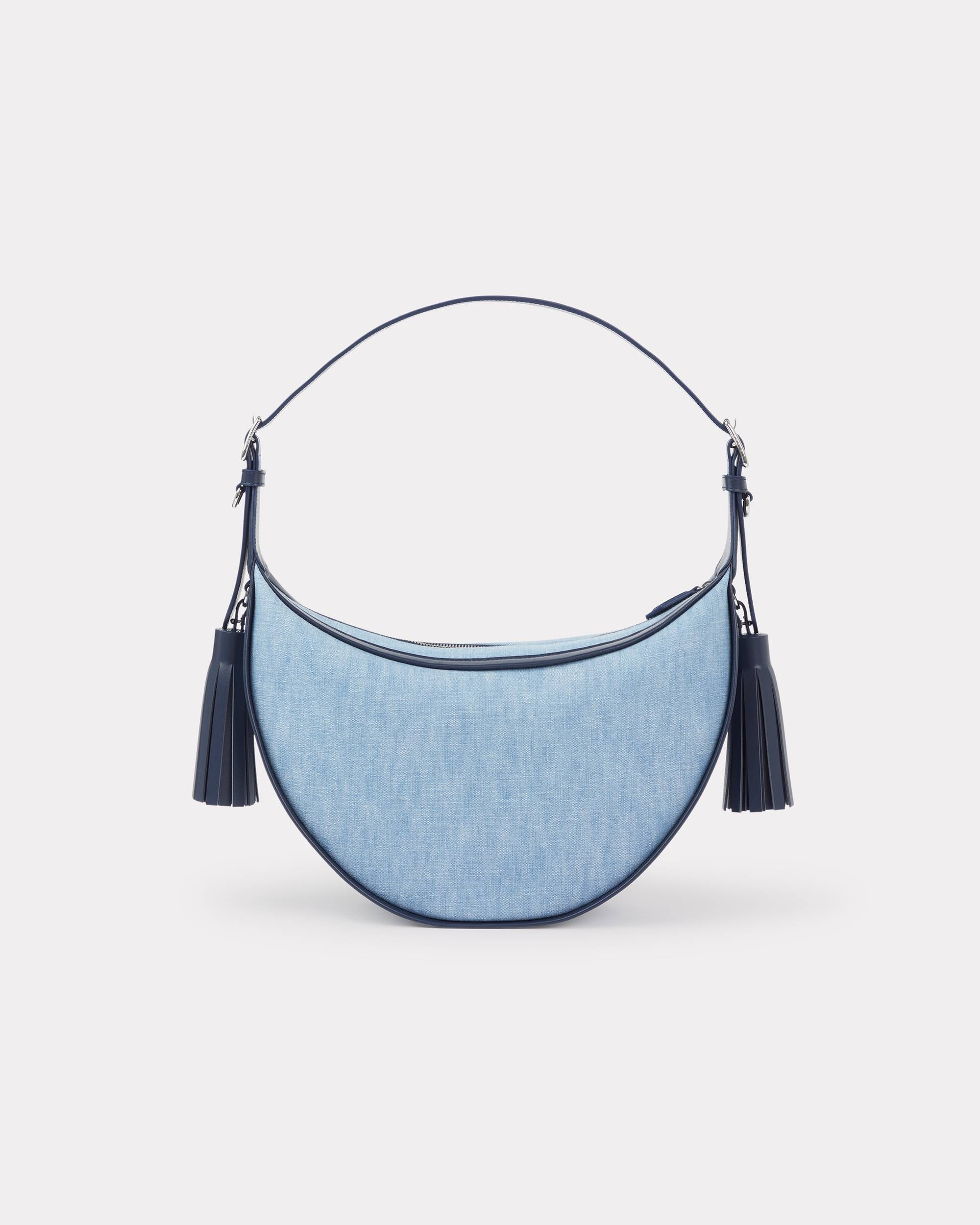 'KENZO 18' medium denim and leather Hobo bag - 2