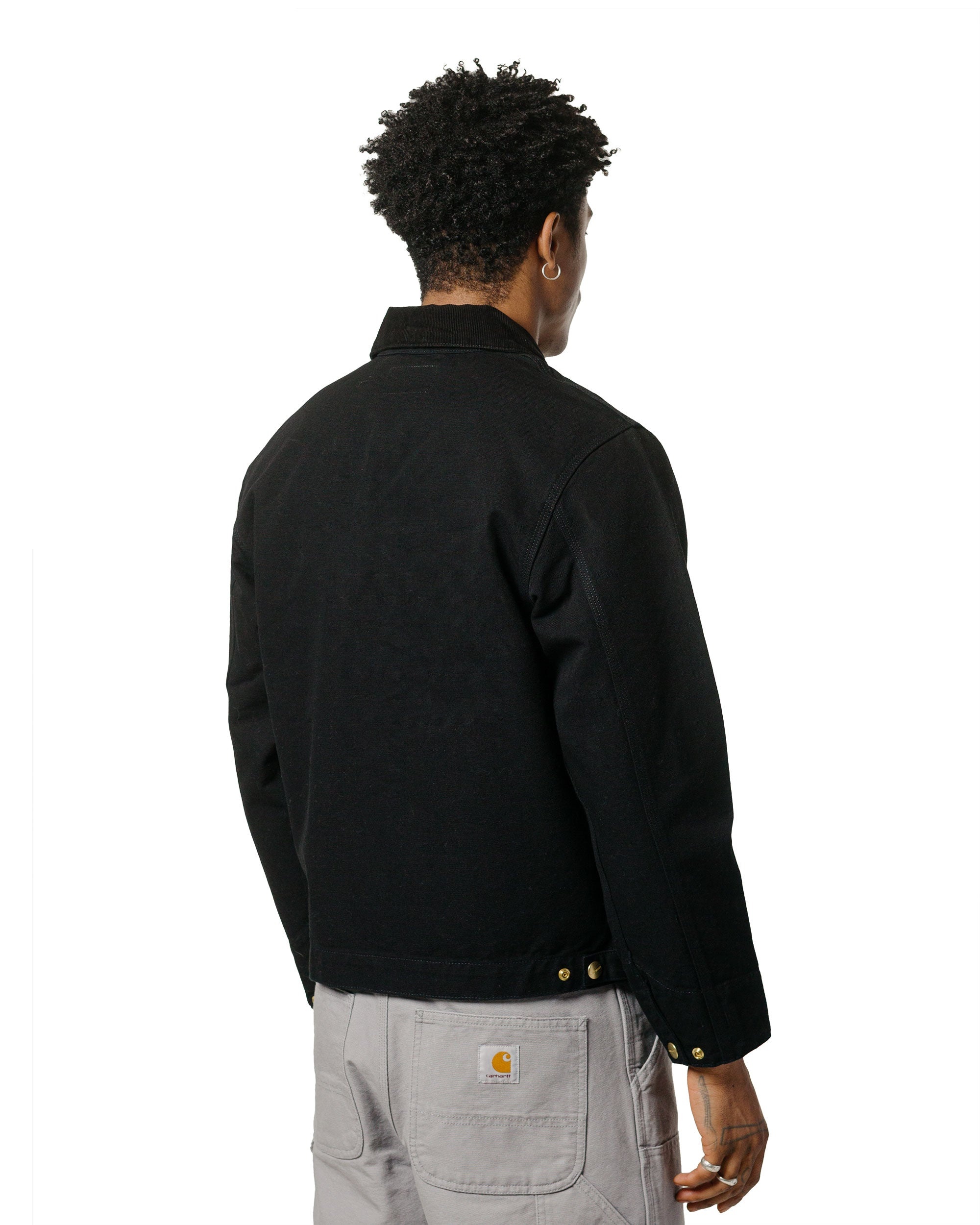 Carhartt W.I.P. Detroit Jacket Black Rinsed - 3