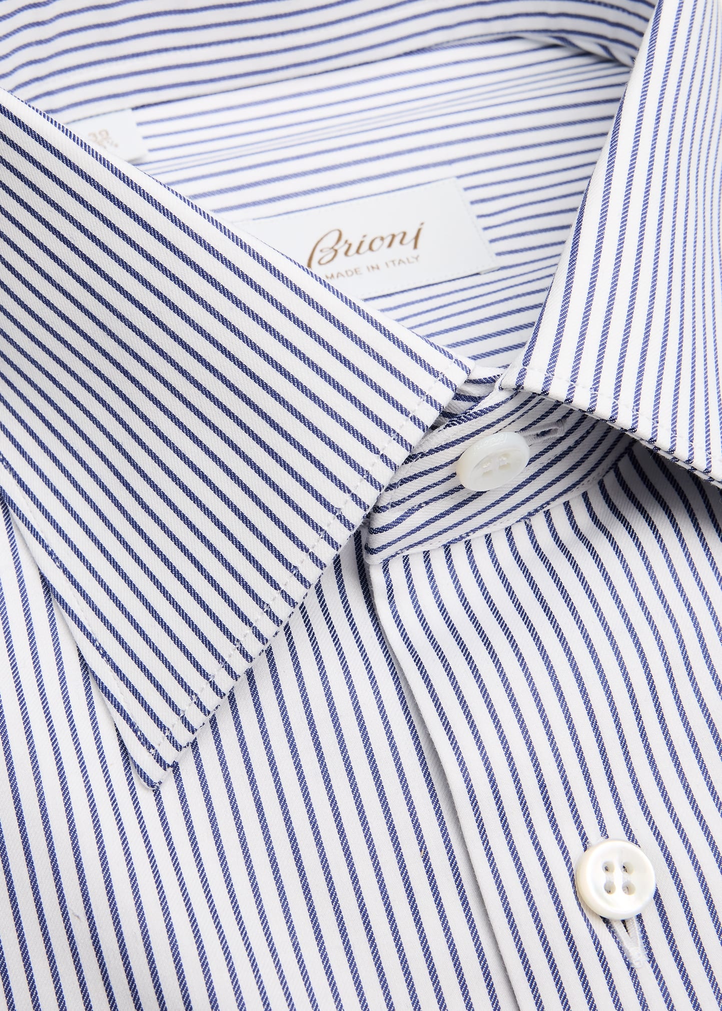 Men's Cotton Stripe Dress Shirt - 2