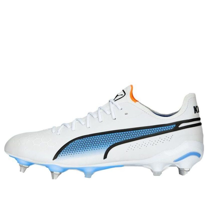 PUMA King Ultimate Elements SG 'White/Blue' 107098-01 - 1