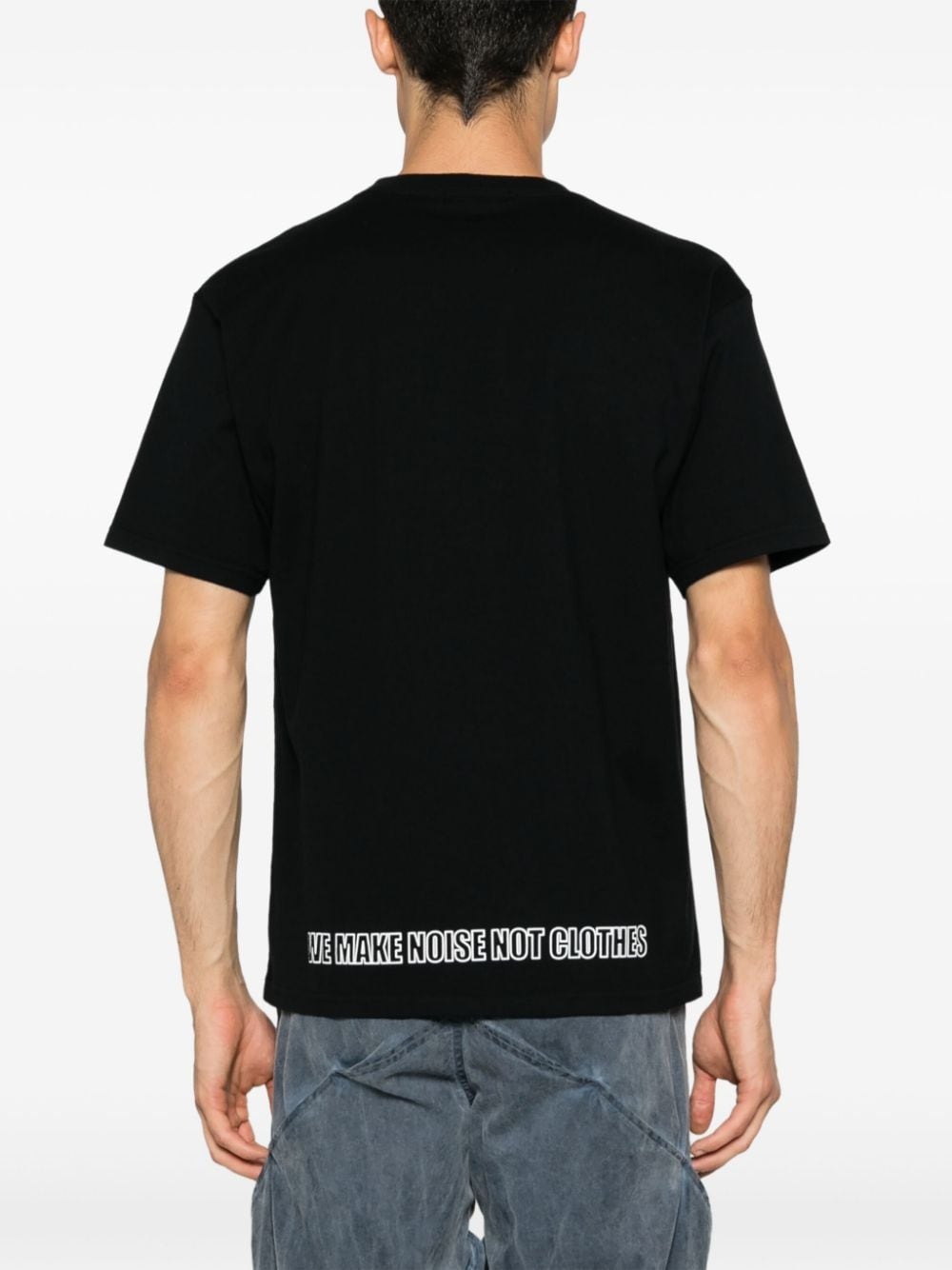 logo-print cotton T-shirt - 4