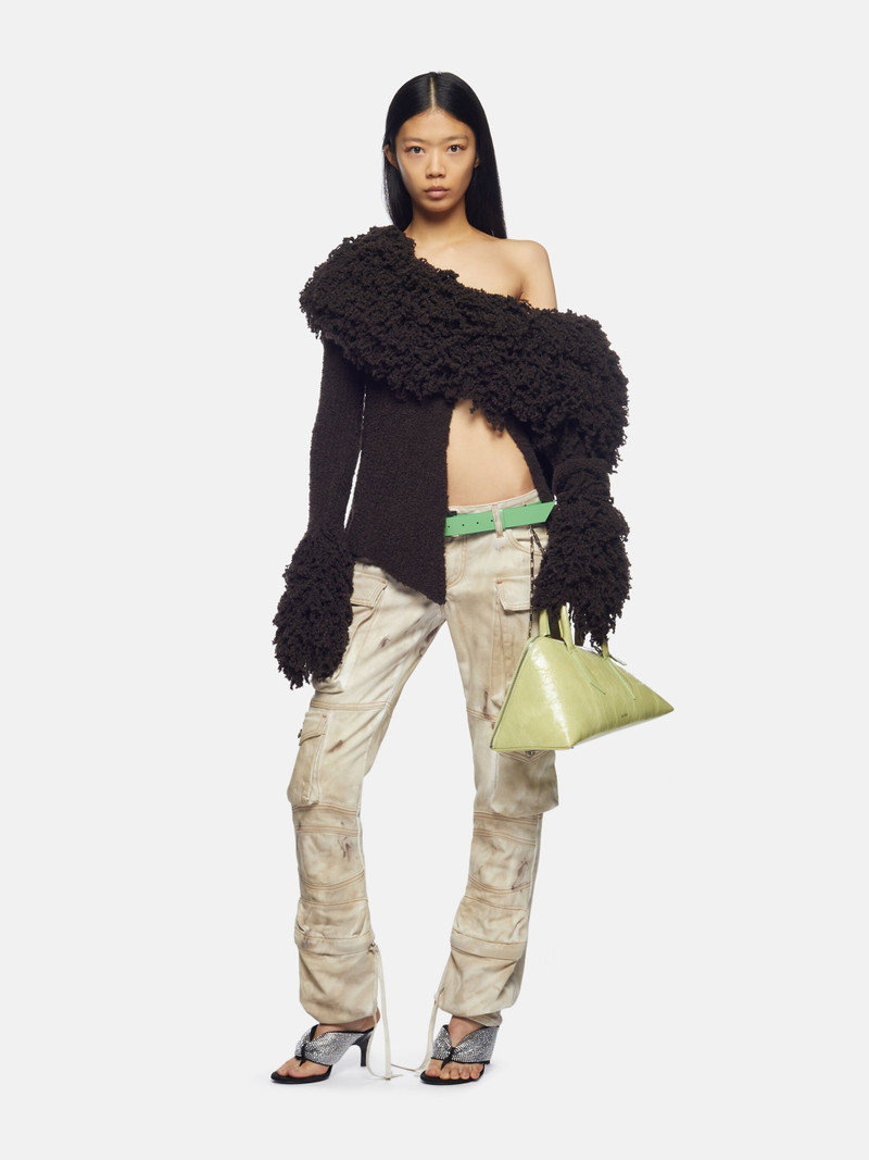 THE ATTICO ''ESSIE'' NATURAL MARBLE LONG PANTS outlook