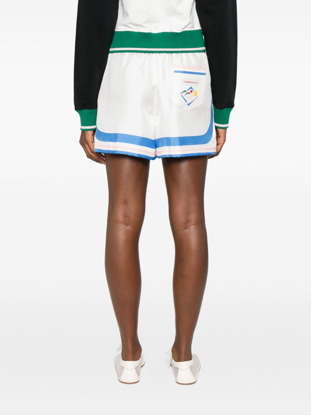 Fuji Dream silk shorts - 4