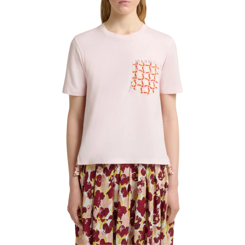Marni Back Graphic T-Shirt outlook