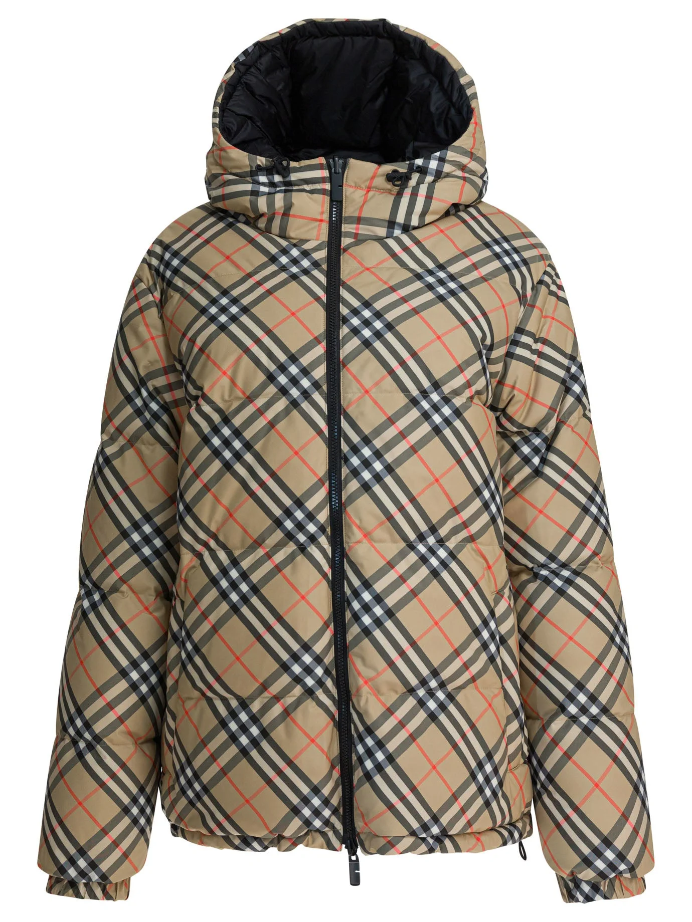Burberry "check" Reversible Down Jacket - 1