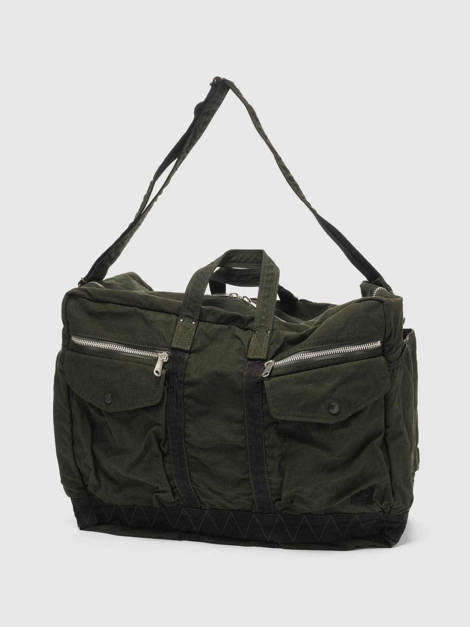 Crag 2Way Boston Bag (L) Olive - 1