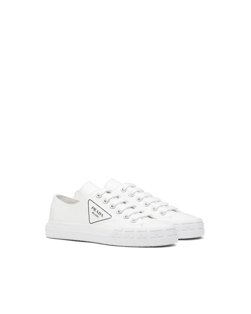 Wheel patent leather sneakers with vulcanized rubber sole 1