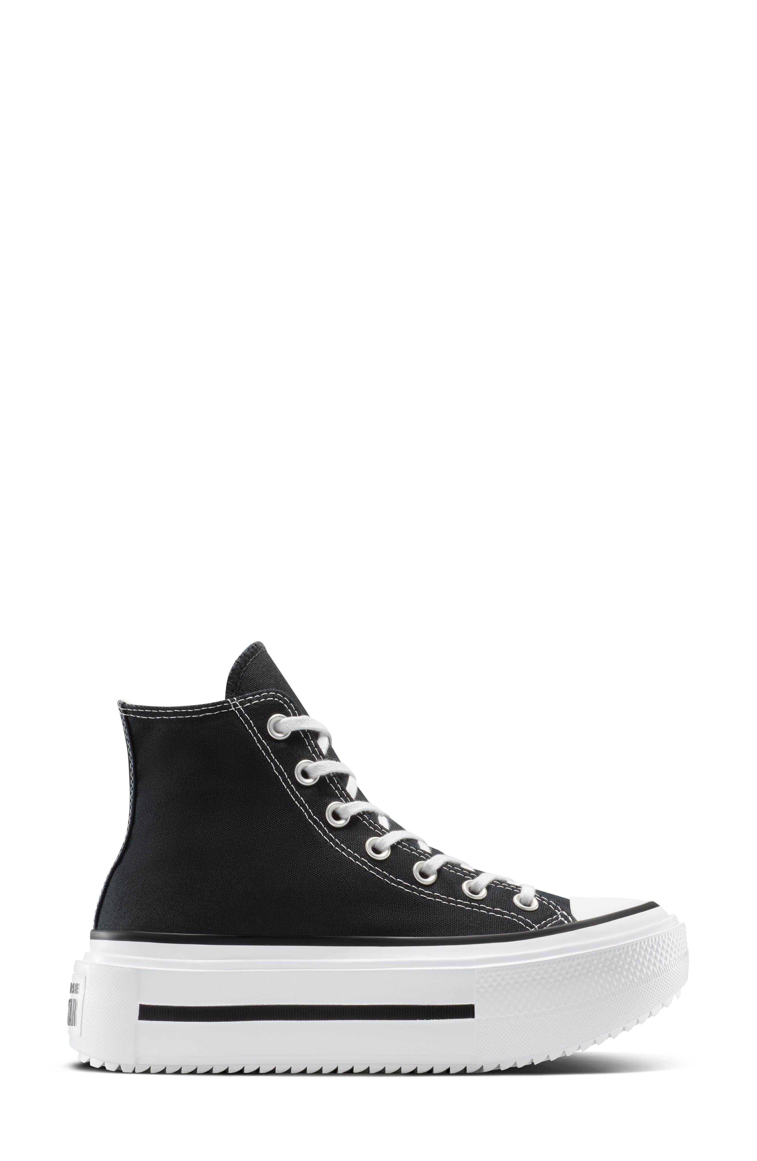 Converse Gender Inclusive Chuck Taylor All Star Lift Double Stack High Top Platform Sneaker in Black - 3