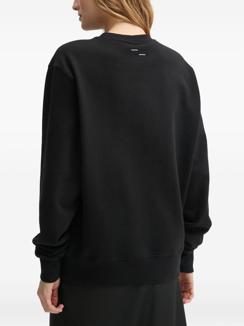 embroidered logo sweatshirt 4