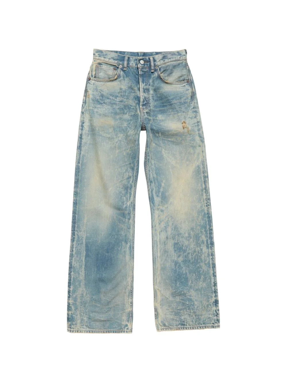 distressed jeans - 1