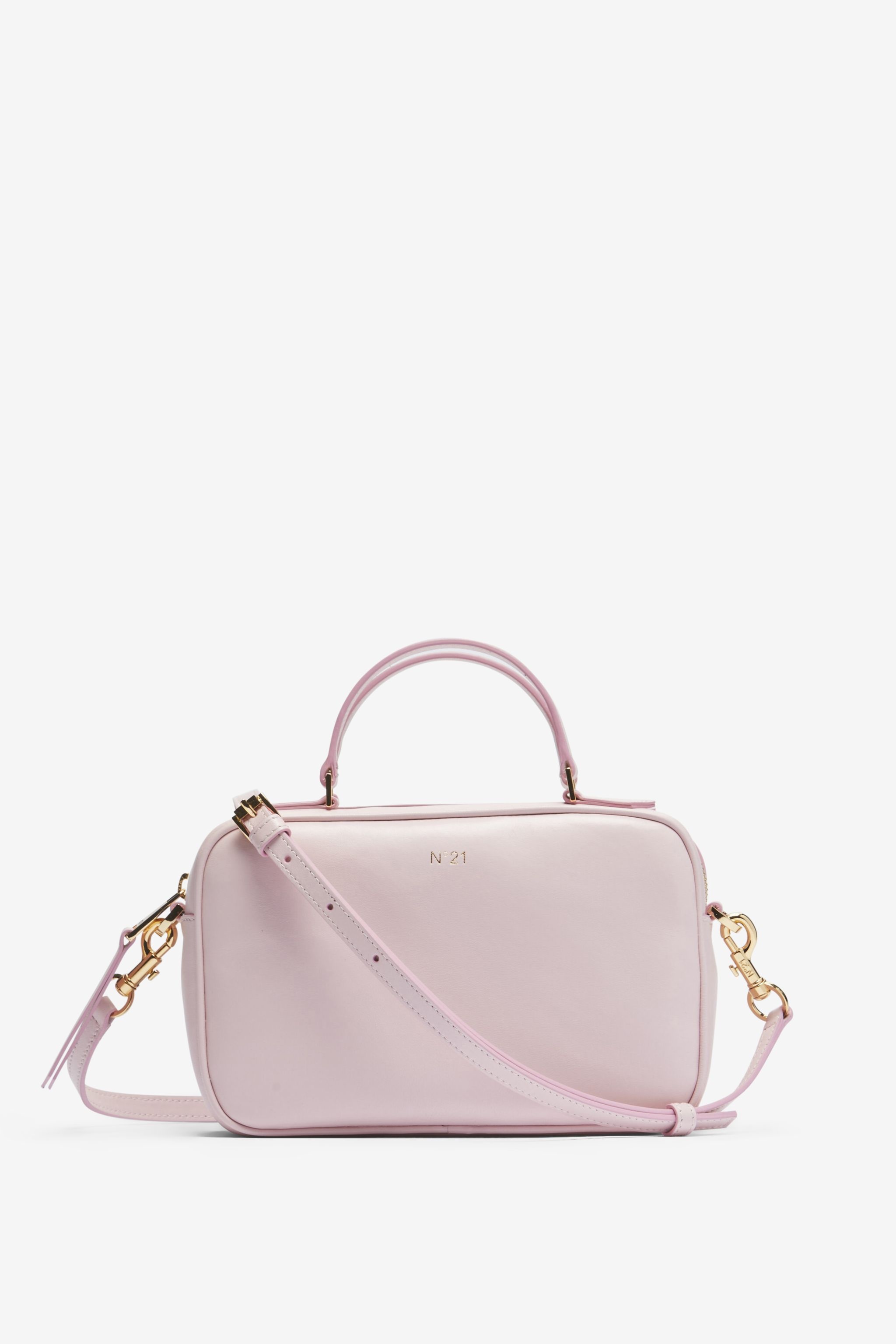 MINI BAULETTO LEATHER SHOULDER BAG - 1