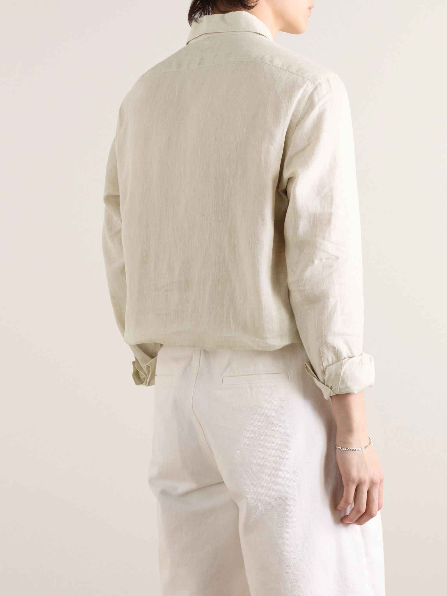 Oasi Linen Shirt Sand - 3