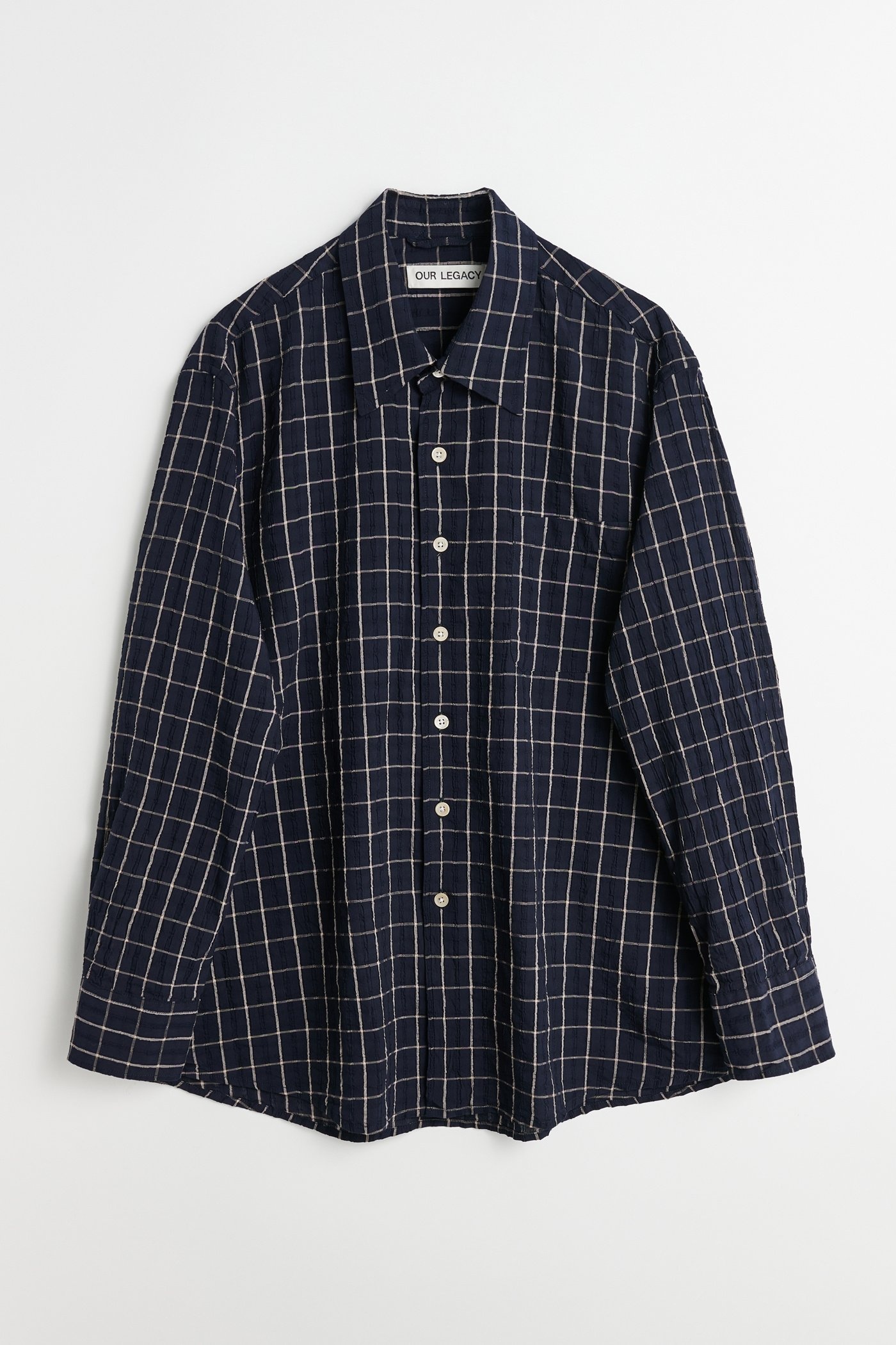 Above Shirt Dark Mediterranean Check - 1