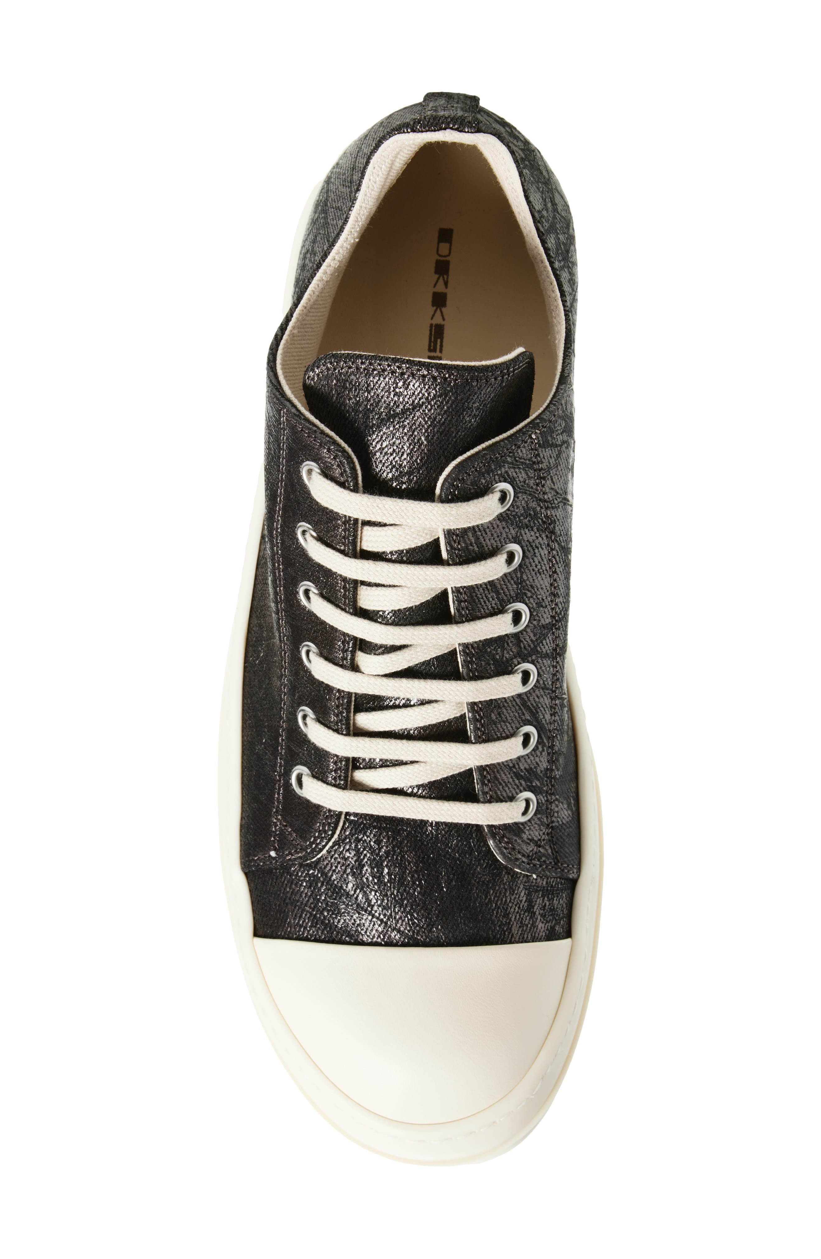 Rick Owens DRKSHDW Low Top Sneaker in Bronze/Milk/Milk at Nordstrom - 5
