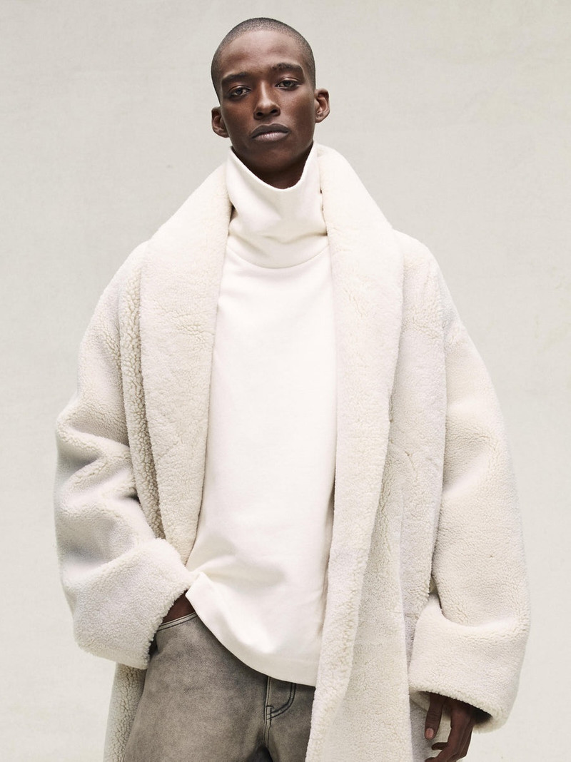 Fear of God Sherpa Shawl Collar Jacket outlook