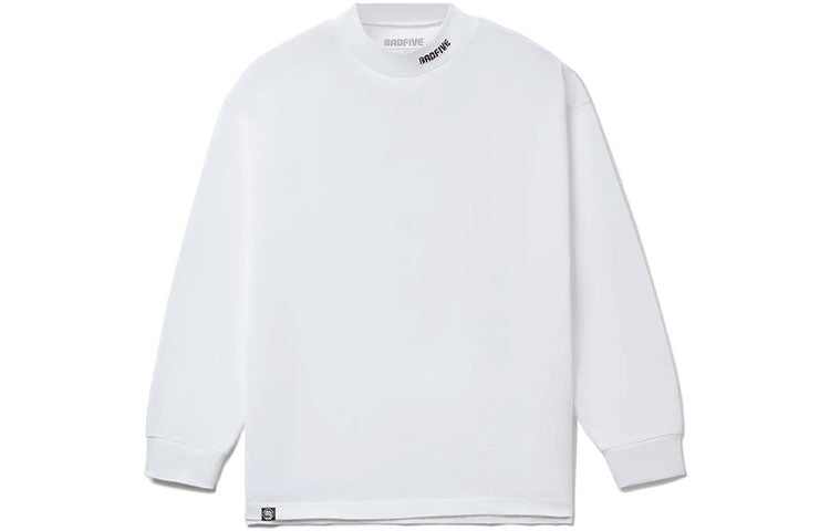 Li-Ning BADFIVE Sports Basketball Series Casual Breathable Loose Long Sleeves 'White' AHSR759-1 - 2