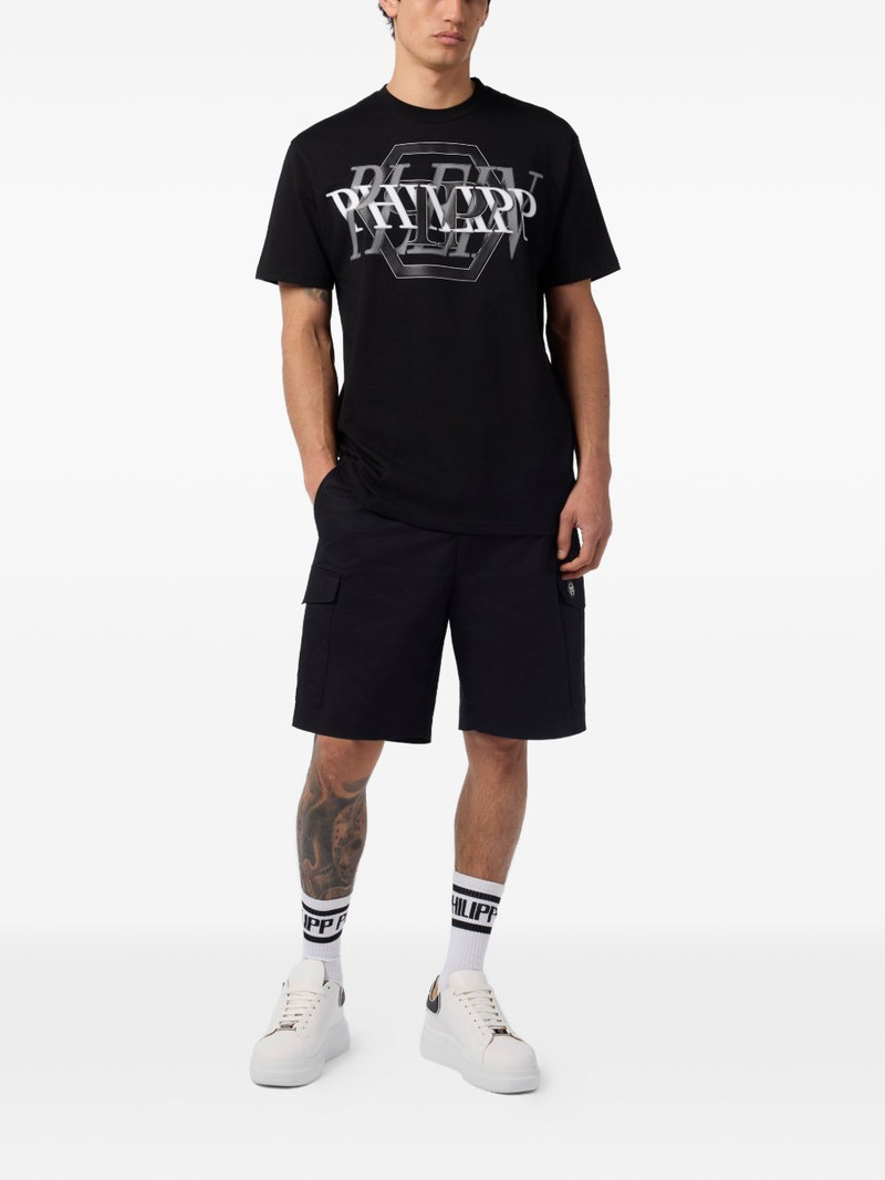 PHILIPP PLEIN logo crew-neck T-shirt outlook