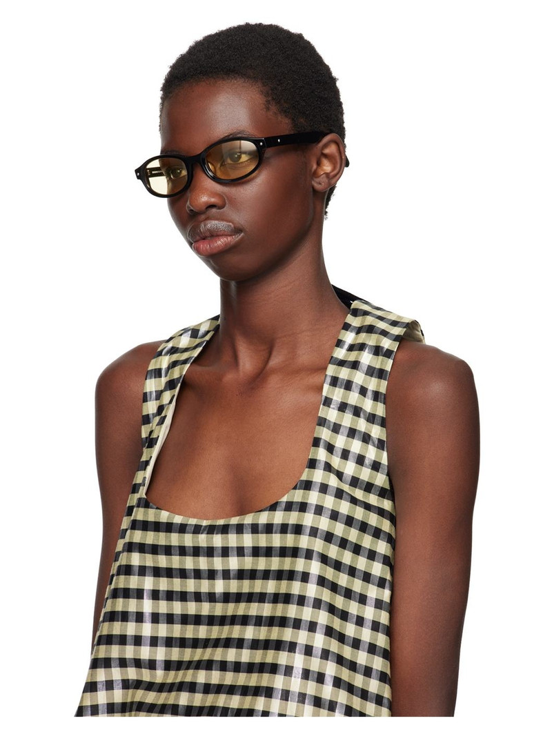 SSENSE Exclusive Black Roller Coaster Sunglasses 4