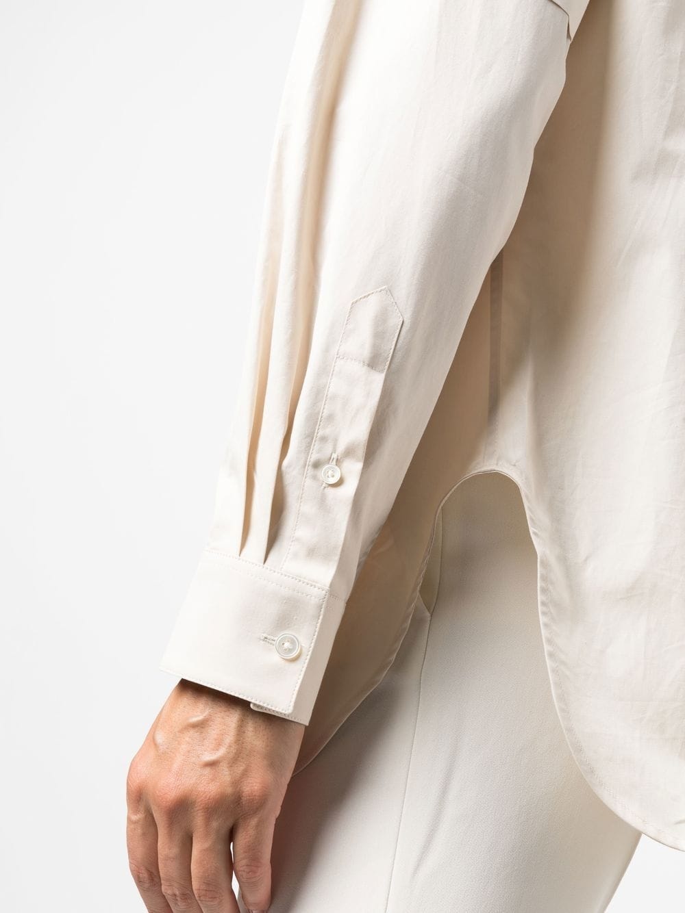 long-sleeve cotton shirt - 5